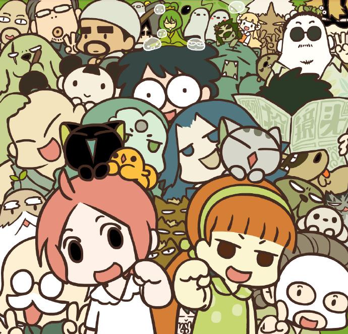 貓妖動(dòng)漫，自然美景探險(xiǎn)之旅的奇幻之旅