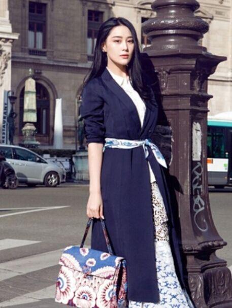 范冰冰最新街拍，時尚潮流的新標桿典范