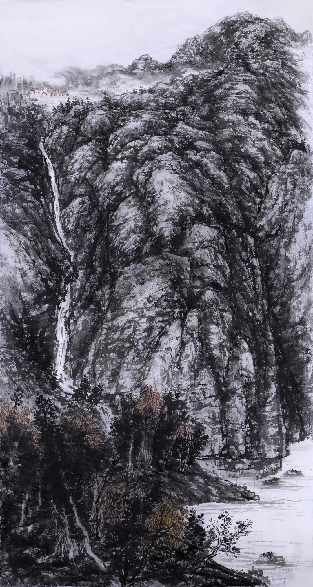 科技與藝術(shù)的融合，最新智能山水畫屏展現(xiàn)自然之美