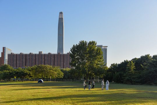 天津新公園亮相，城市綠肺開啟新篇章